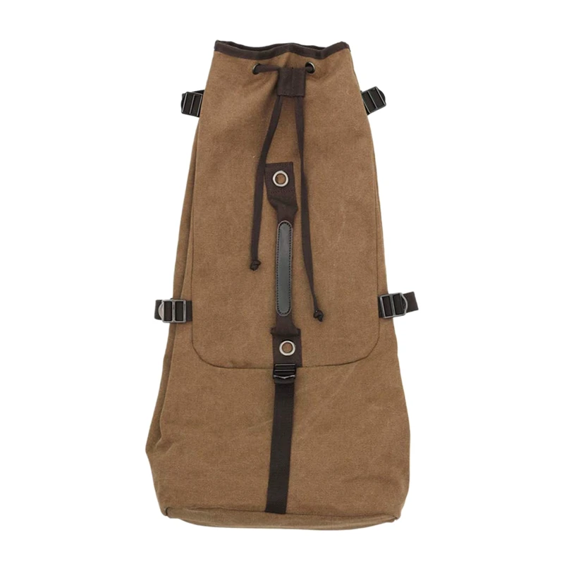 

Universal Washed Canvas Storage Bag Case Backpack With Adjustable Straps For 21/23/26 Inch Ukulele Hawaii Guitar -Khaki