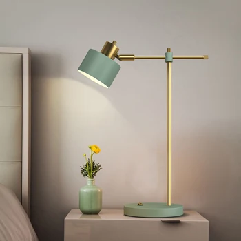 

Nordic modern minimalist desk lamp bedroom bedside lamp creative desk decoration light luxury desk lamp