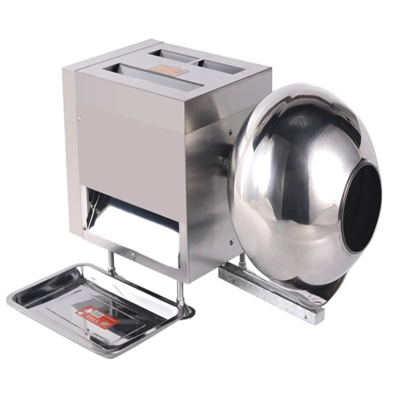 5-12mm Water-honeyed Pill Making and Polishing Machine, Stainless Steel Material Water-honeyed Pill Making Machinecommercial