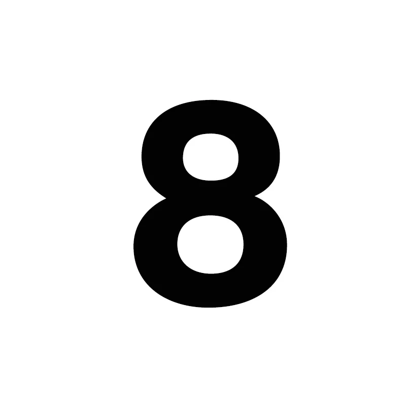 Number 8