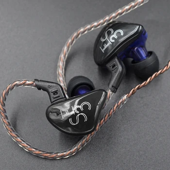 

KZ ES3 1BA+1DD Earphone Dynamic Driver Hifi Sport Noise Cancelling Headset