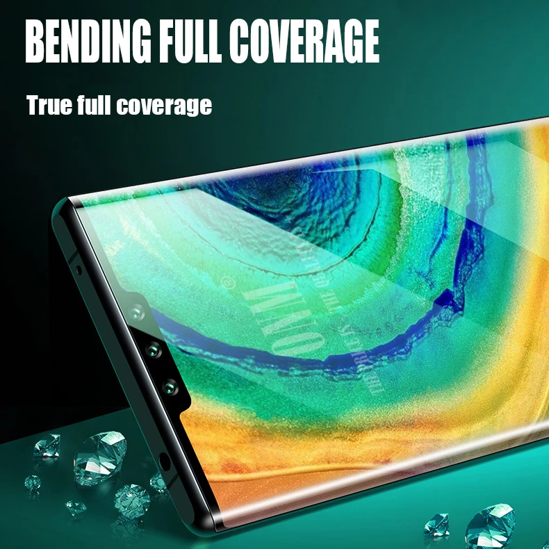 9D закаленное стекло для huawei mate 30 Pro Полное покрытие изогнутая защитная пленка на экран для huawei mate 30 Pro защитное стекло