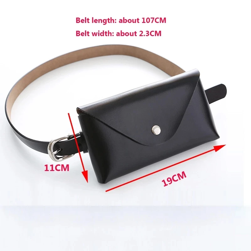 EASYANT Waist Bag Women Fashion Genuine Leather Waist Belt Bags Waterproof Chest Belly Pouch Woman Fanny Pack Coin Purse