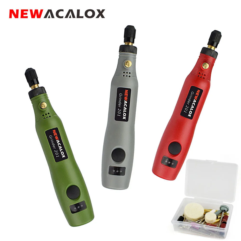 NEWACALOX DIY Мини Вращающийся инструмент USB DC 5 в 10 Вт с переменной скоростью