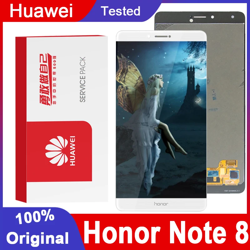 Оригинальный 6 &quotЖК дисплей для Huawei Honor Note 8 EDI AL10 ЖК сенсорный экран дигитайзер сборки запасные части с