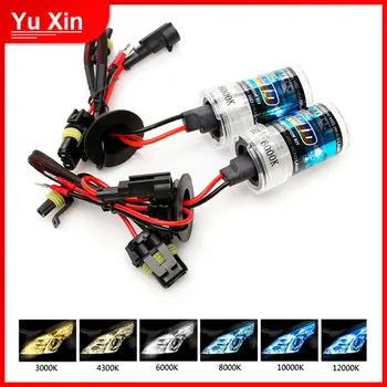 

35W HID xenon bulb d2s H1 H3 H7 H11 H4 Xenon headlight 3000k 5000k 6000k 8000k 12000k WHITE BLUE YELLOW 2PCS