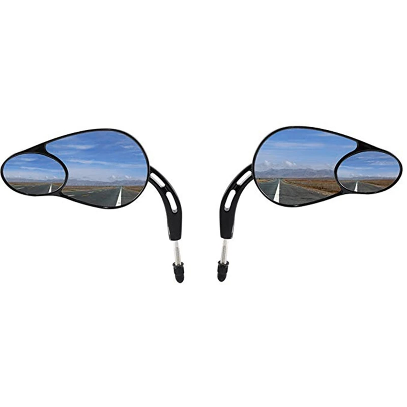 

Universal 8Mm Rear View Mirrors Fit for H-Arley D-Avidson Sportster XL 1200 883 Touring Road King Street Glide Dyna Bobber Chopp