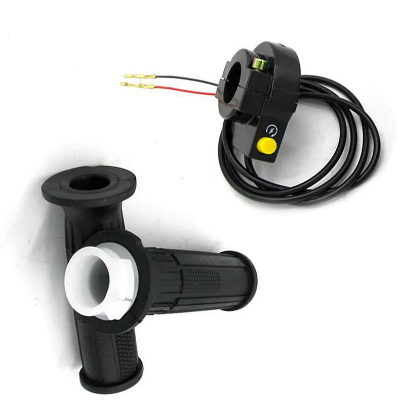 

1 Pair Motorcycle Throttle Grips Start Switch Set Outdoor Biking For Dirt Bike