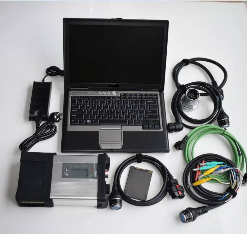Диагностический инструмент OBD MB Star C5 SD подключение к ноутбуку D630 SSD 2022 06 в DAS/ DTS/