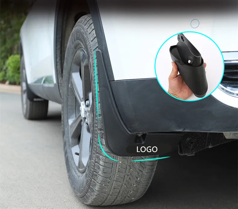 Замена 4 шт свободное отверстие светящиеся Брызговики для Great Wall Haval F7 F7X CDB001