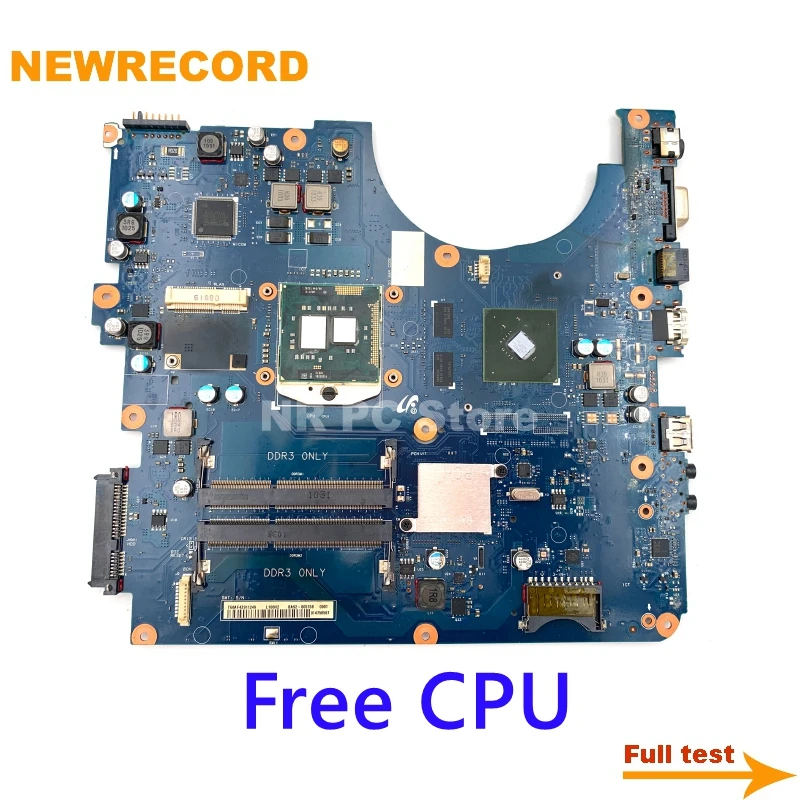 NEWRECORD для BA92-06515A BA92-06515B BA41-01174A Samsung R780 R728 Материнская плата ноутбука GT310M HM55 DDR3