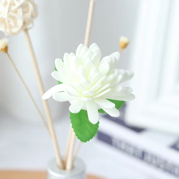 

50ml Glass Bottles Reed Diffuser Sticks Essential Oil Air Freshers Flameless Aromatherapy Home Air Freshener Perfume Set