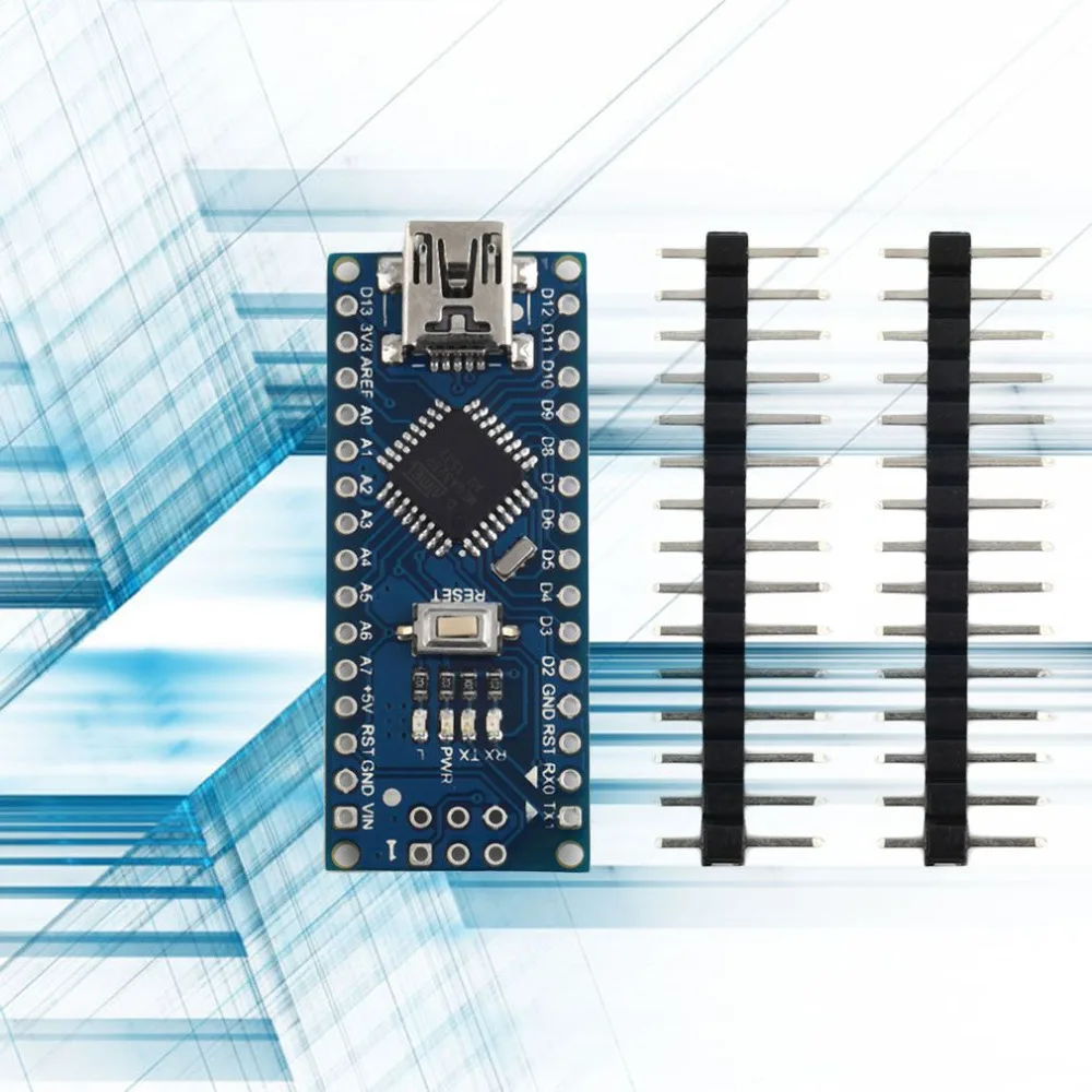 Buy Newest 1 pcs Nano V3.0 ATmega328P Module Board + Free Mini USB Cable for Arduino Compatible