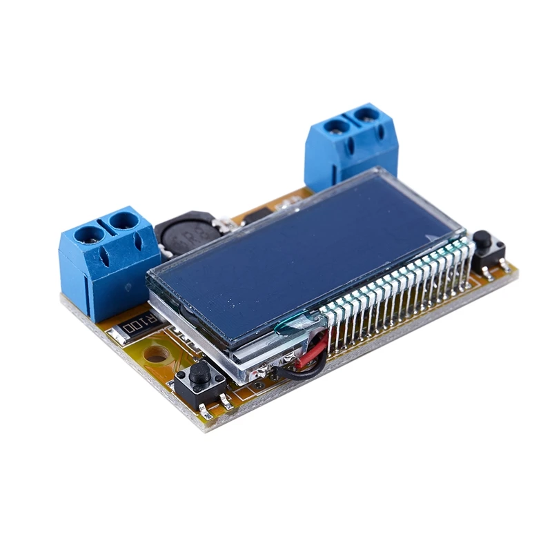1 комплект акриловой оболочки+ STN lcd 3A DC-DC DC Регулируемый понижающий Регулятор модуль питания ЖК-дисплей Напряжение и ток