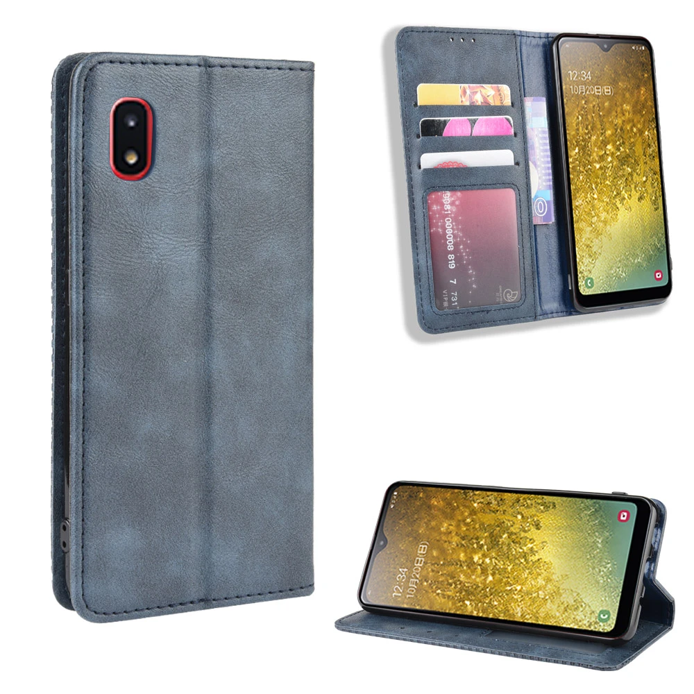 For Samsung Galaxy A20 Japanese version SC-02M Case Flip Style Leather Phone Cover For Samsung Galaxy A20 SCV46 with Photo frame