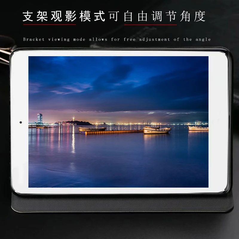 Чехол для планшета для Xiaomi Mi Pad 4 8,0 дюймов детский мультяшный чехол из искусственной кожи чехол с флип-стойкой для Xiaomi Mi Pad 4 8,0 окрашенный чехол+ ручка
