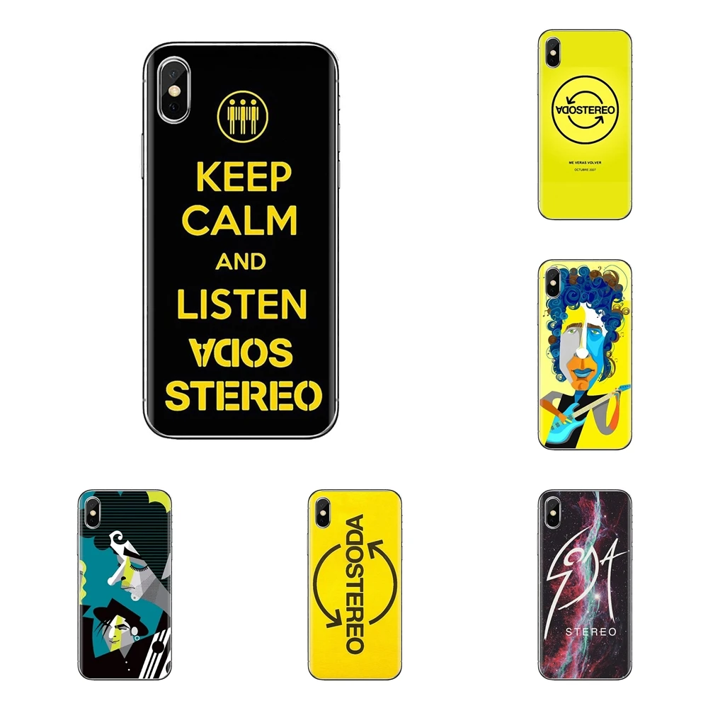 Крутая Сода стерео лента для iPod Touch Apple iPhone 4 4s 5 5S SE 5C 6 6S 7 8 X XR XS Plus MAX прозрачные