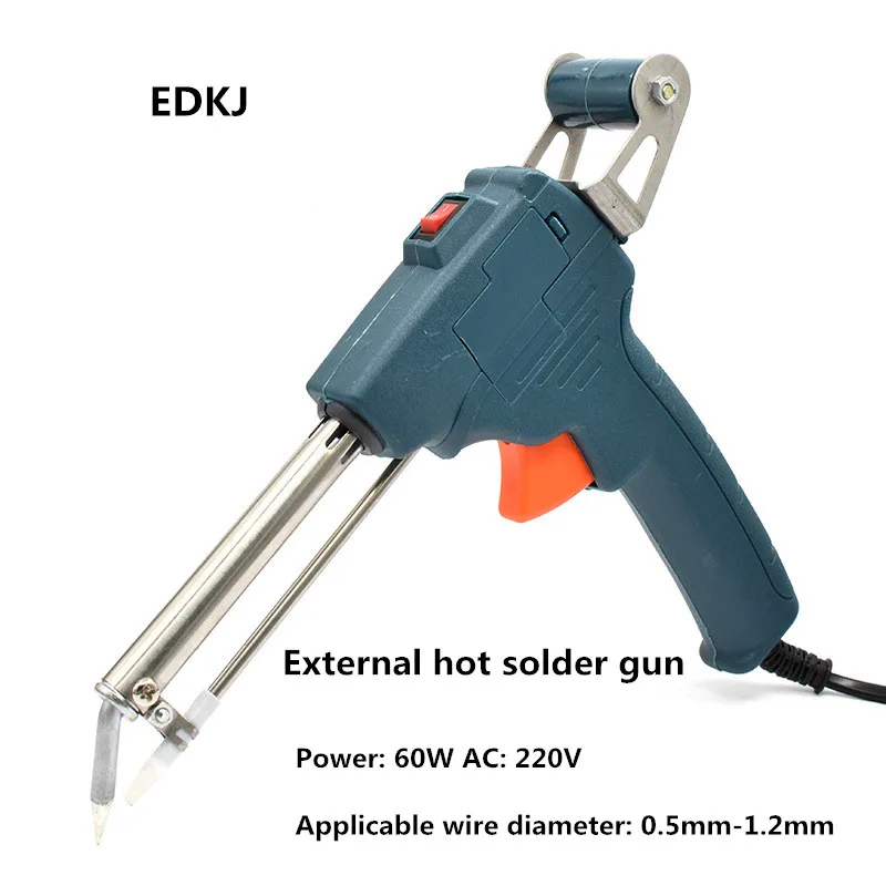 

220V 50W Plug Hand-held Internal Heating Soldering Iron Automatically Send Tin Gun Soldering Welding Repair Tool