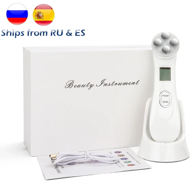$US $7.66  Mesotherapy Electroporation Face Beauty Facial Photon Skin Care equipment Face