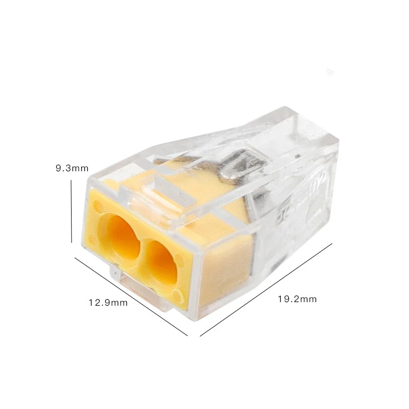 Press Wiring Terminal Quick Connector Straight Wire For Household Parallel Hole Fast Splitter Lamp Plug Type 102 | Обустройство дома
