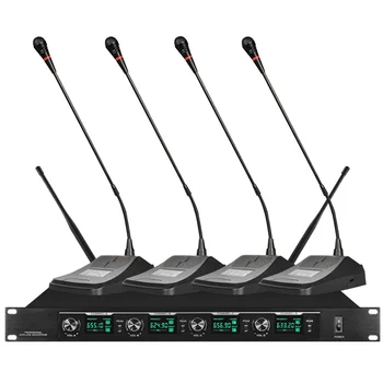 プロフェッショナルワイヤレスマイクシステム 4 会議専用に大小会議室教会学校の講義