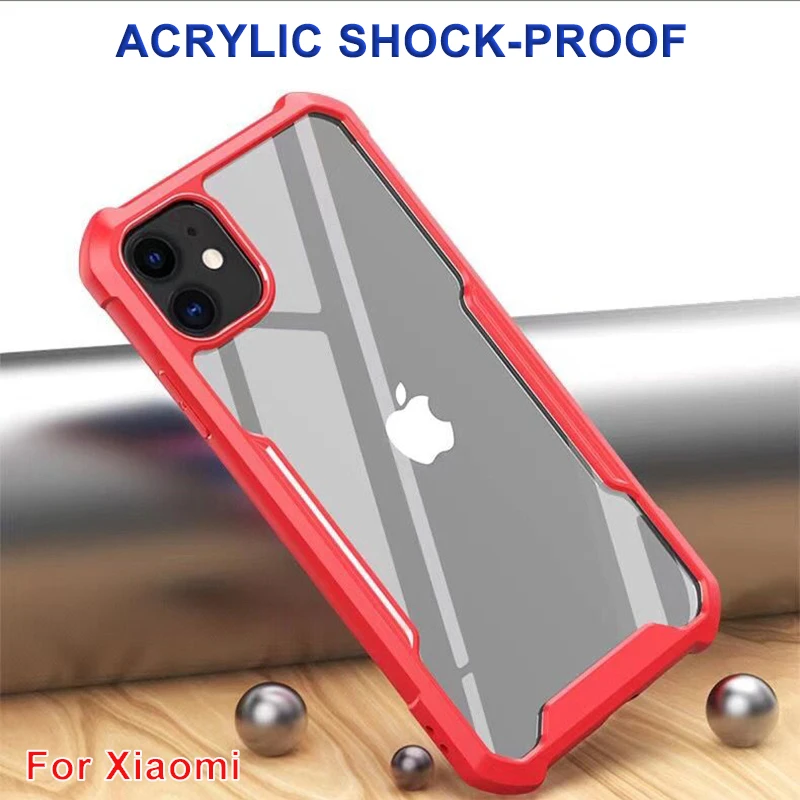 Luxury Armor Shockproof Phone Case For Xiaomi Redmi Note 9 Pro 8 7 9A 9C 10X Mi 10 CC9 9T POCO X2 Silicone Bumper | Мобильные