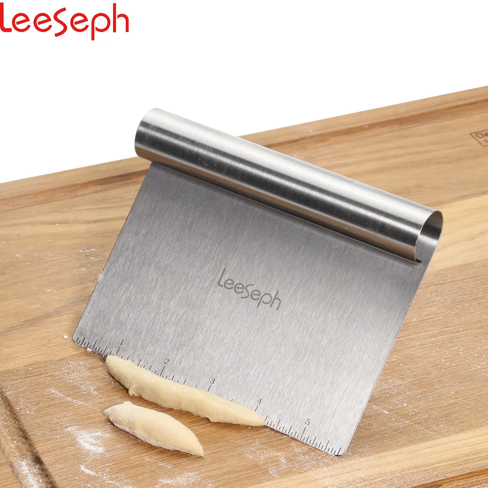 Chopper Dough Scraper Stainless Steel Pizza Kits Cutter Kitchen Tools Accessory 
