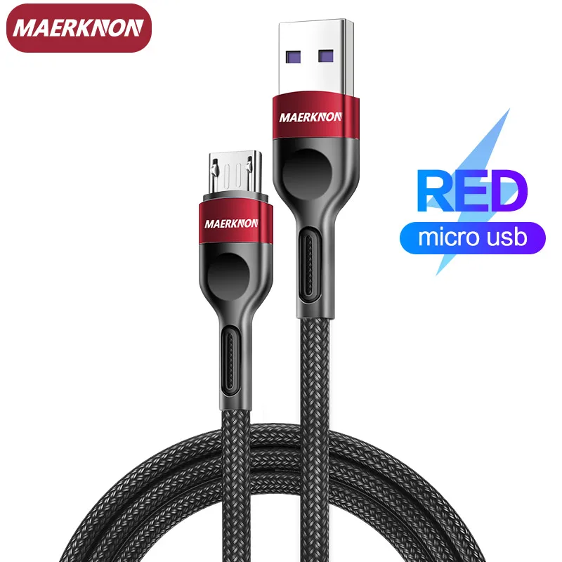 5A USB C Cable Microusb Type C Charger Cord Fast Charging for Xiaomi Samsung S21S20 oneplus Huawei Phone Charger micro USB Cable fast charging cable for android Cables