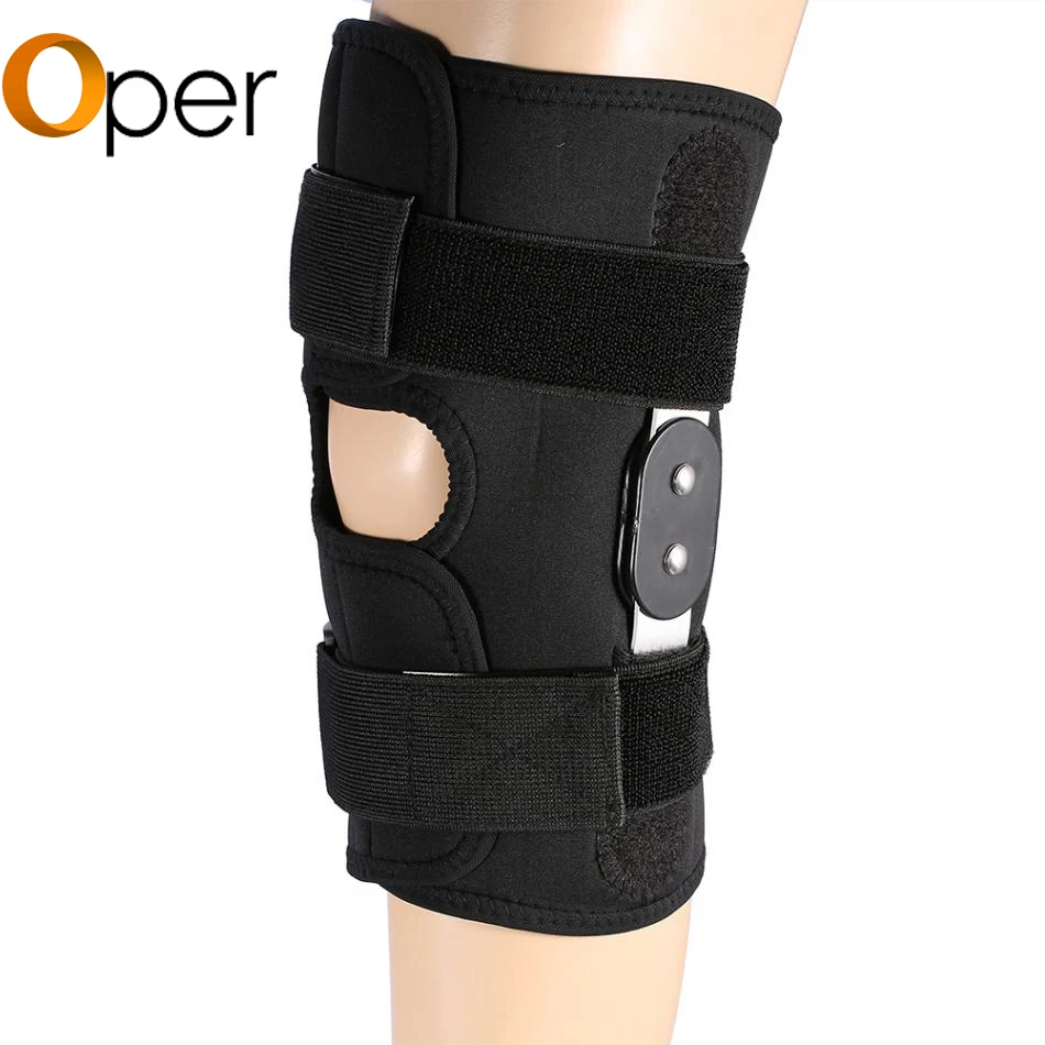 

Adjustable Medical Knee Joint Fixed Brace Support Orthosis Patella Knee Compression Sleeve Splint Support Rehabilitation Bracket