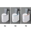 Ecoco Toothbrush Rack Wall Mounted Magnetic Toothbrush Holder Bathroom Toothbrush Organizer Cup 5