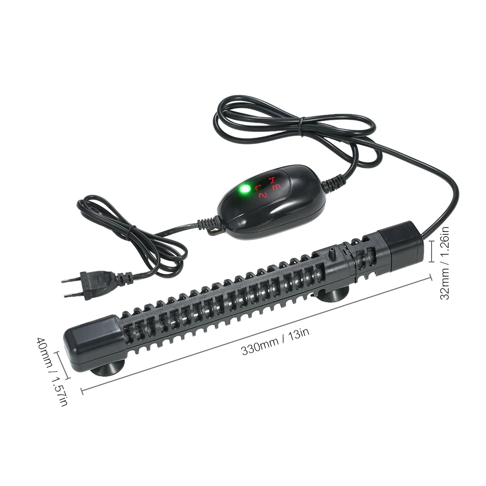 

300W/500W Aquarium 2 in 1 Submersible Heater Thermostat Heating for Aquarium Glass Fish Tank with Digital Temperature Controller