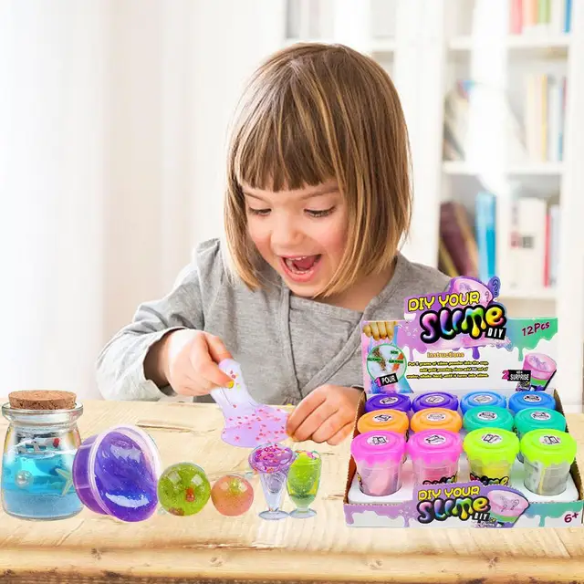 Magic Safe Slime Powder Make 80ml DIY Slime Borax Free Just Add Water Putty  Slime Handgum Kids Toy