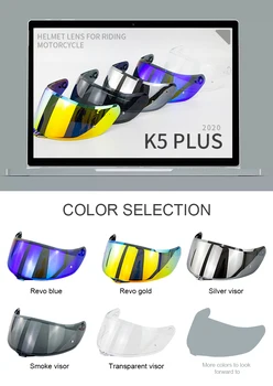 

K1&K3SV&K5,K5 Plus Motorcycle Helmet Visor Anti-Scratched Visor Lens Anti-Uv400 Casco moto capacete motor Lens visors