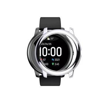 

Protector Case For Haylou Solar LS05 Watch Case Cover Silicone Protective Case For Xiaomi Haylou Solar LS05 Film Accessories