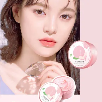 

Laikou Sakura Skin Rejuvenation Scrub Peaches Gentle Cleansing Pore Exfoliating Cleansing Cream Scrub Makeup Remover Cream