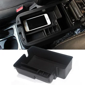 

ABS For Mitsubishi Outlander 2013-2018 Replace Replacement Tray Center Black Armrest Storage Box Interior Case Useful