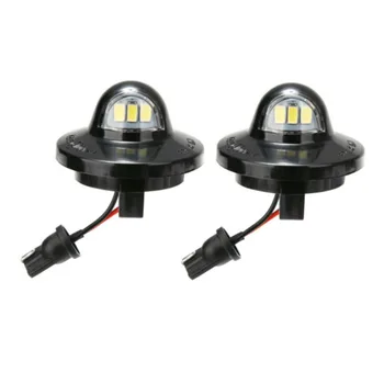 

2pcs Car Full LED License Plates Light For Ford F150 Raptor Explorer 6500K 12V-36V Taillights Accessories