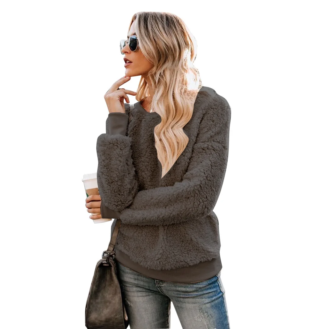 

Women Knitted Turtleneck Sweater Gray Fall Casual Slim Sweaters Pullover Womens White