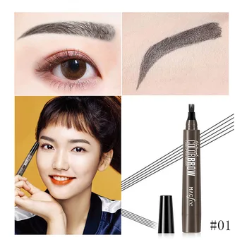 

Waterproof Long-lasting Easy To Colour Charm Eye Makeup Cosmetics Professional Delicate Natural Tattoo Eyebrow 3D Pencil TSLM2