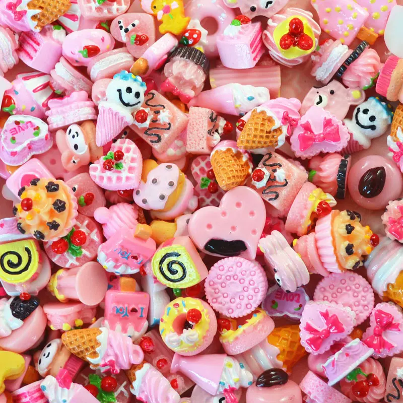 10pcs Miniature Mini Food Fruits and Vegetables Kitchen Toys Green Animal Candy Toy for Doll Children Kids Kitchen Girls Toys