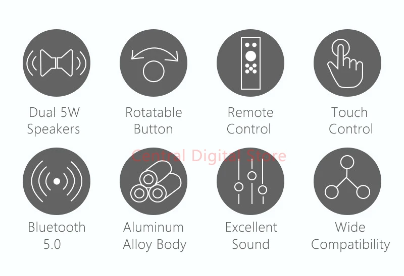 Bluetooth Саундбар 10 Вт пульт дистанционного управления Домашний Настольный небольшой портативный стерео HiFi Бас микрофон беспроводной громкоговоритель Сабвуфер AUX