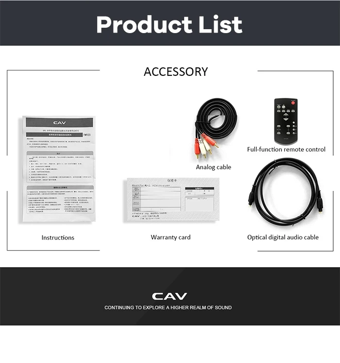 CAV TM1200A Bluetooth Саундбар ТВ домашний кинотеатр объемный звук Саундбар сабвуфер динамик Беспроводная колонка DTS база с усилителем