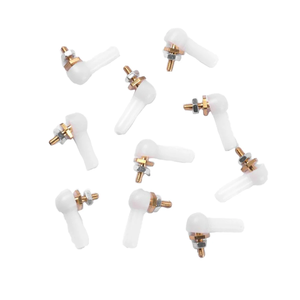 10 Pieces Ball Joint Articulated Ball Pivots Links M2 Connectors