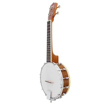 

XFDZ IRIN 23 inch Sapele Nylon 4 Strings Concert Banjo Uke Ukulele Bass Guitar Guitarra For Musical Stringed Instruments Lover