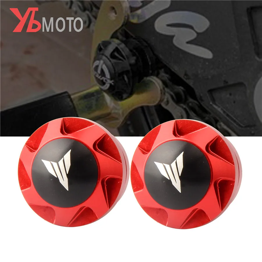 Motorcycle Aluminum swingarm spools silder screws Fit For YAMAHA MT03 MT25 MT09 MT10 MT 03 09 10 TRACER 900 GT 900GT | Автомобили и