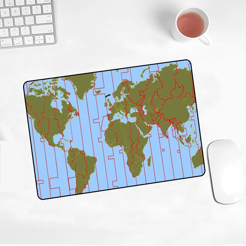 XGZ рекламная синяя карта старого мира игра Блокировка мыши коврик клавиатура Коврик для рабочего стола плеер ноутбук коврик для мыши 220x180x2 мм - Цвет: 220X180X2MM