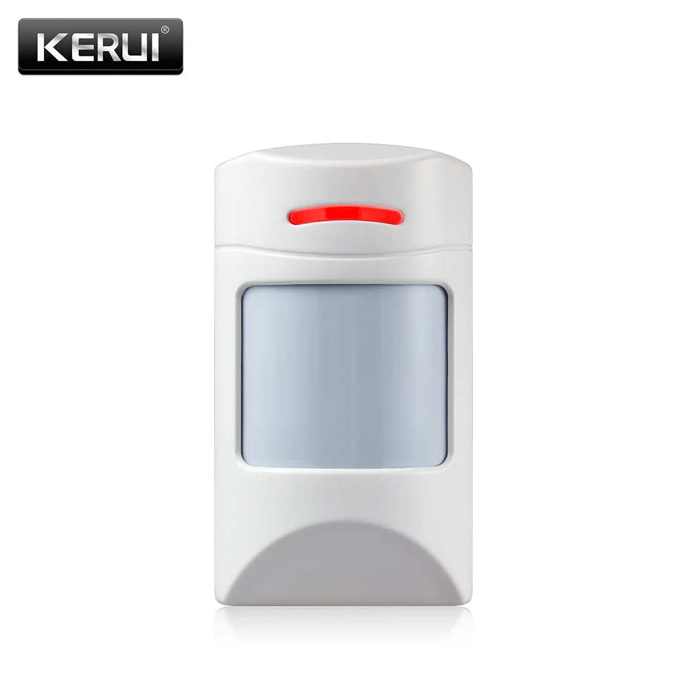 KERUI Anti-Pet PIR Motion Detector Home Security Wireless 433Mhz Animals Immune Infrared Sensor For G18 W18 W20 K52 Alarm System wifi alarm keypad Alarms & Sensors