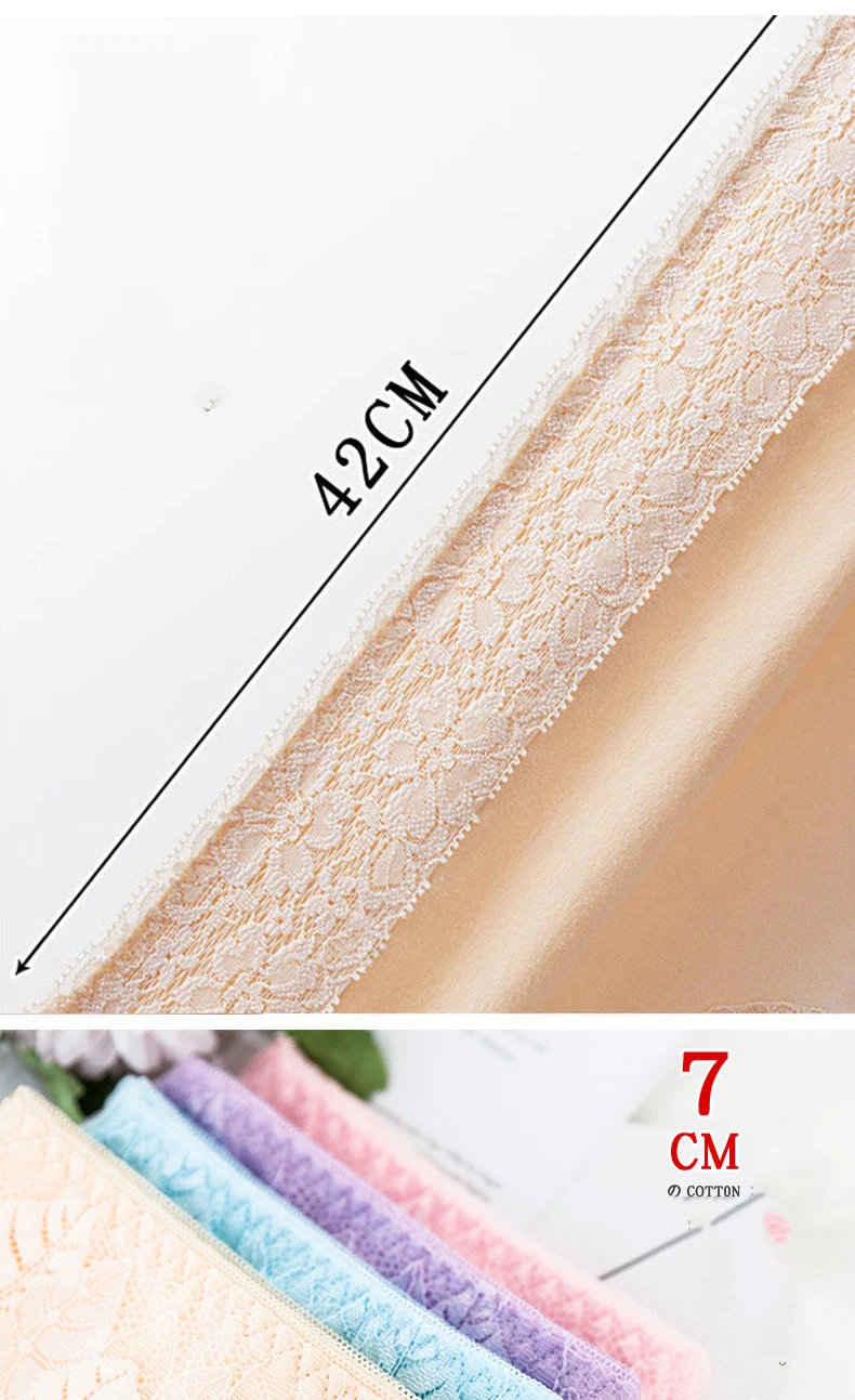 5PCS/Set High Waist Women Panties Pure Cotton Body Shaper Underwear Breathable Cute Briefs Sexy Lace Comfort Female Lingerie lace underwear