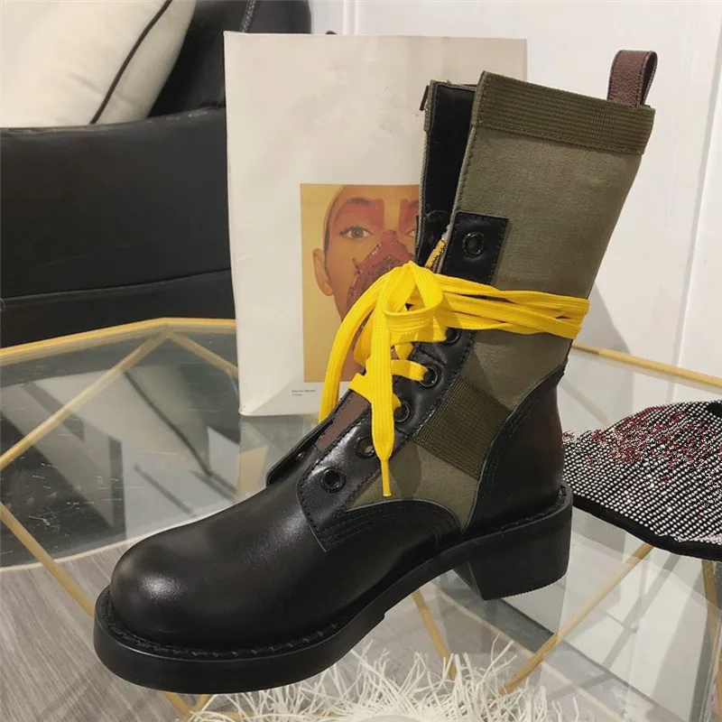 Ботинки; женская обувь из натуральной кожи; женские ботильоны; Zapatos De Mujer; женская обувь на плоской платформе; ботинки на шнуровке; модные ботинки; новая обувь