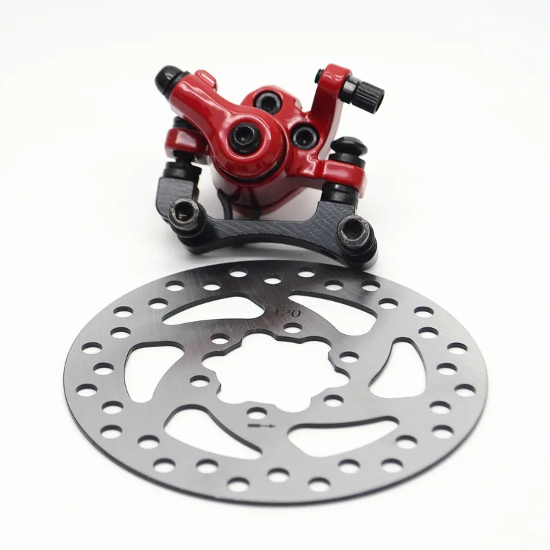 F Brake Rotor Электрический скутер/задние дисковые тормоза передние и задние дисковые тормоза дисковый тормоз 1 пара правая сторона Универсальный для 8/10 inch Электрический скутер - Цвет: F Brake Rotor